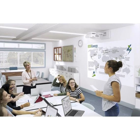 Videoprojecteur Epson EB 575Wi 2700 Lumens WXGA 16:10 HD LAN Ultra-courte focale