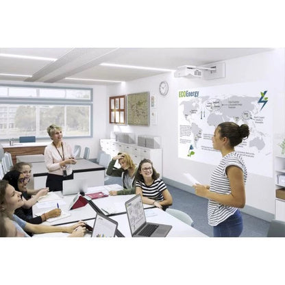 Videoprojecteur Epson EB 575Wi 2700 Lumens WXGA 16:10 HD LAN Ultra-courte focale