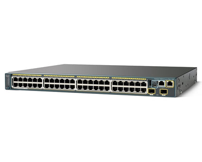 Switch Cisco 2960S FPD-L - 1Gbps POE sur 24 ou 48p - Uplink 10Gbps